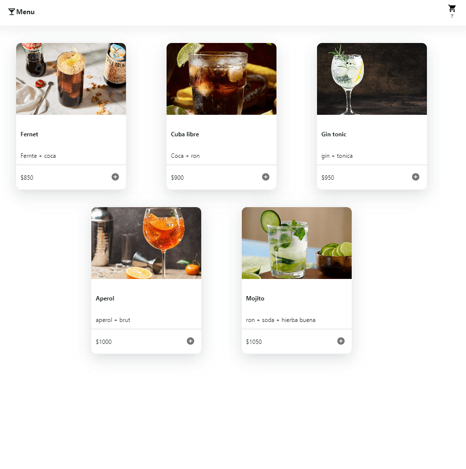 Boceto app para barra de boliche
