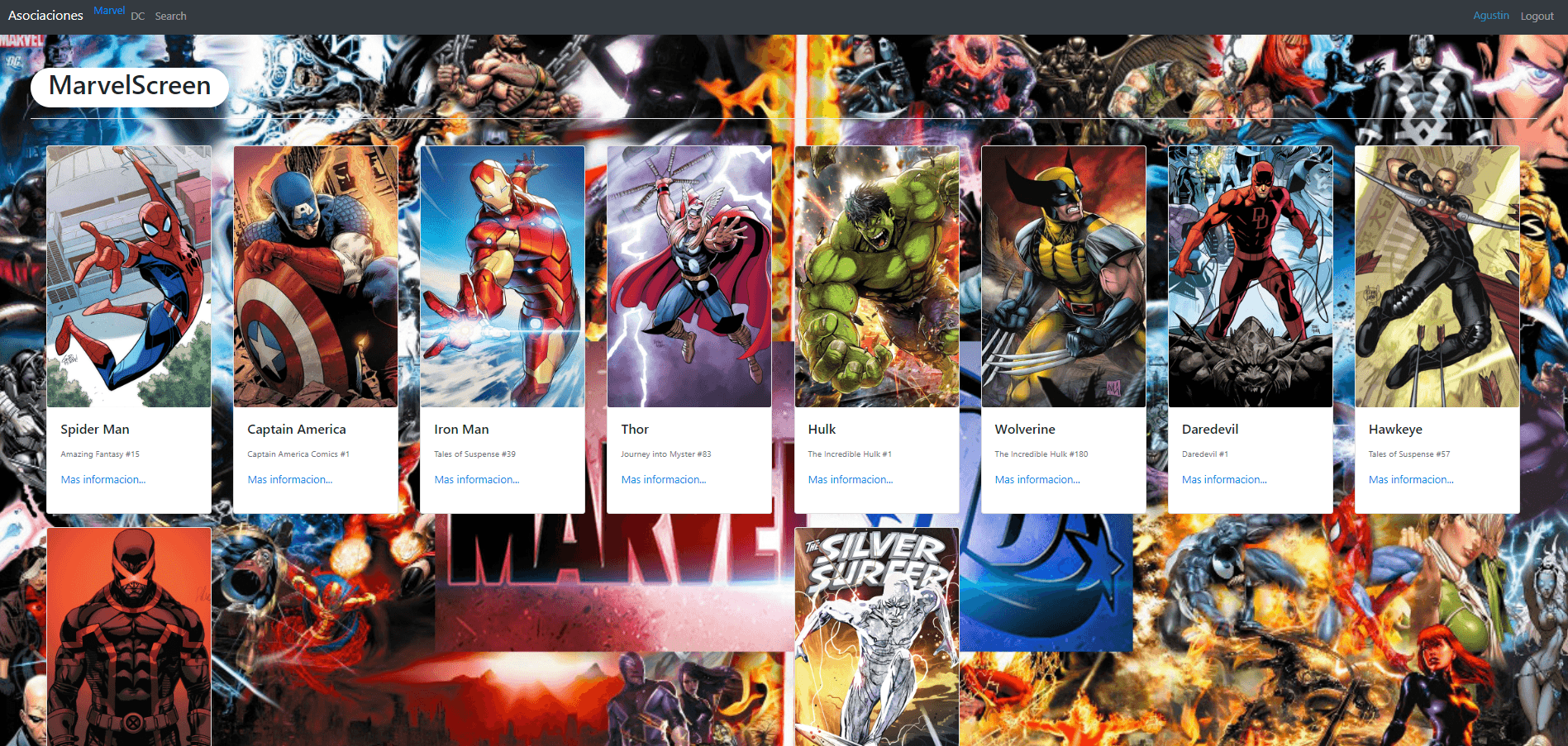 Buscador Marvel/Dc